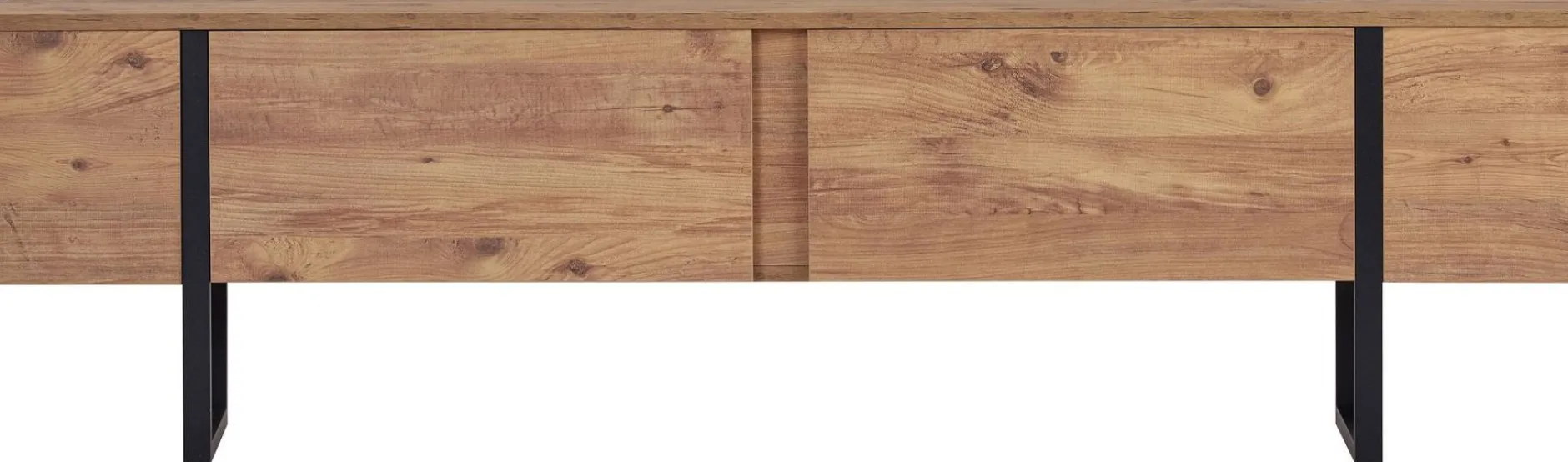 TV-Ständer Onera - 100% MELAMINE - Atlantik-Kiefer - 50 x 30 x 180 cm