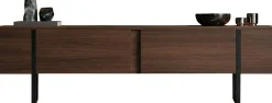 TV-Ständer Onera - 100% MELAMINE - Walnuss - 50 x 30 x 180 cm