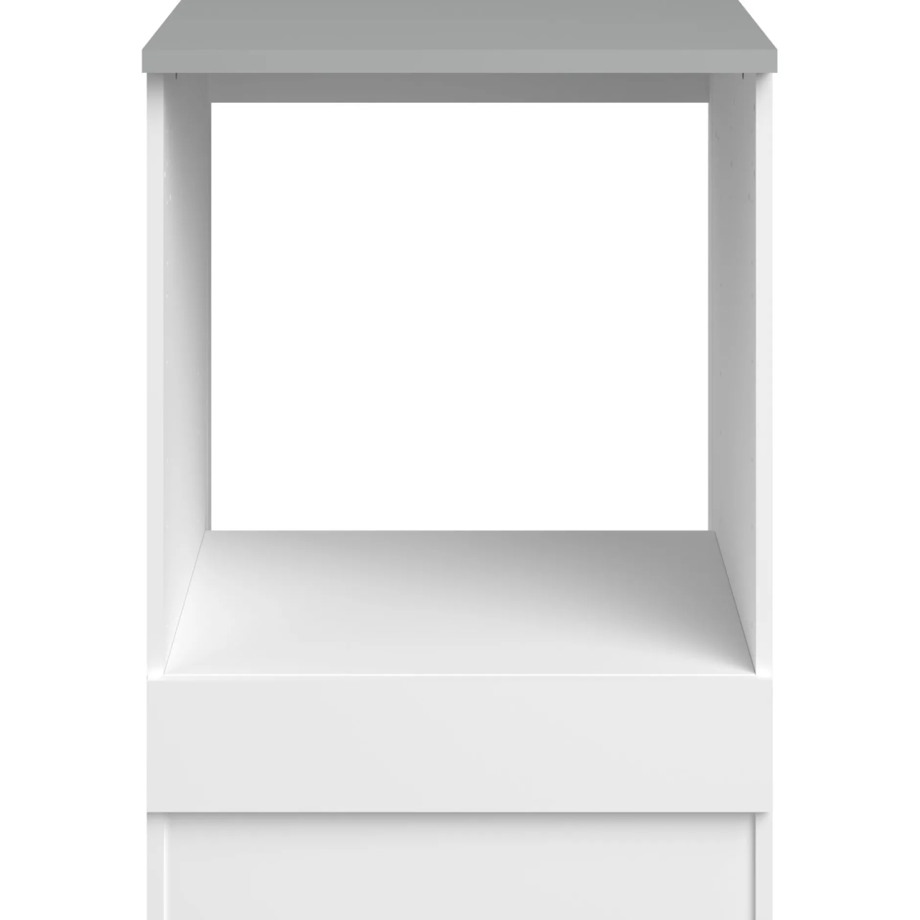 Unterschrank Eko 60 cm für Ofen und Kochfeld - weiß