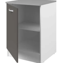 Unterschrank Eko 60 cm mit Tür - grau