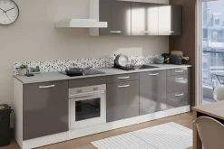 Unterschrank Eko 60 cm mit Tür - grau