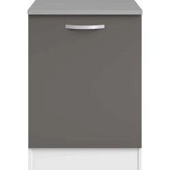 Unterschrank Eko 60 cm mit Tür - grau