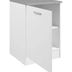 Unterschrank Eko 60 cm mit Tür - weiß