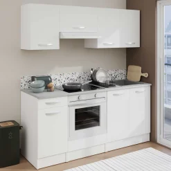 Unterschrank Eko 40x60 cm mit Schublade und Tür - weiß