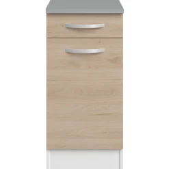 Unterschrank Eko 40x60 cm mit Schublade und Tür - Eiche