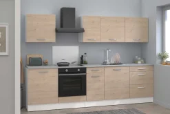 Unterschrank Eko 60x60 mit 3 Schubladen - Eiche