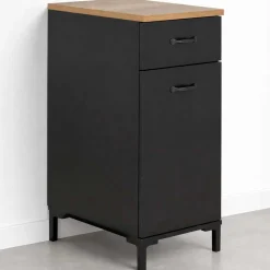 Unterschrank Küche Manchester | 40 x 60 x 86 cm | Helvezia Oak Design
