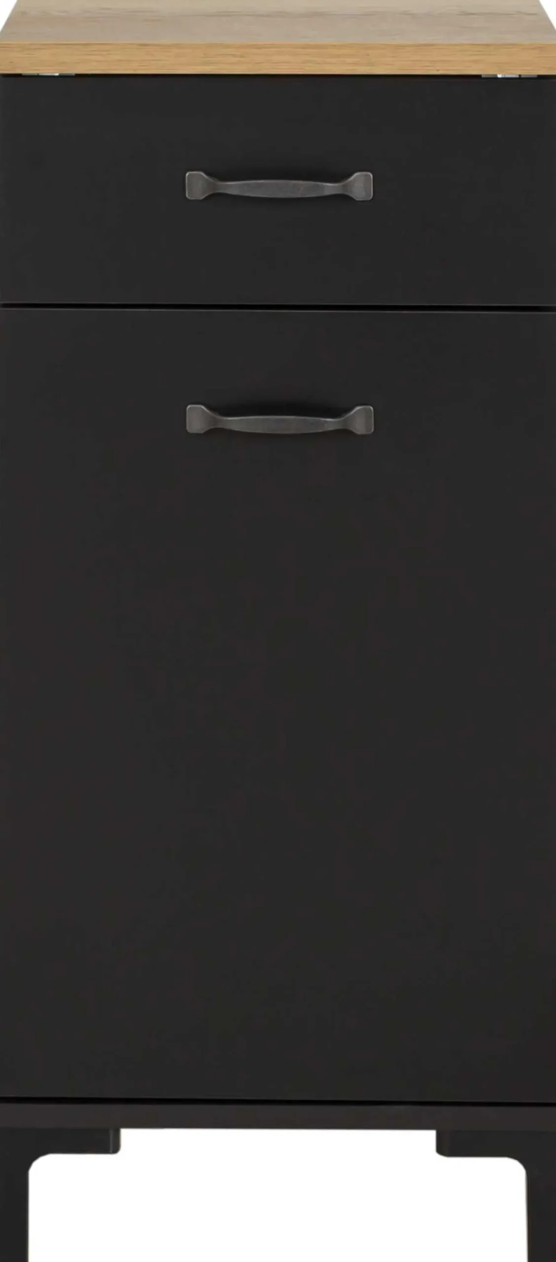 Unterschrank Küche Manchester | 40 x 60 x 86 cm | Helvezia Oak Design