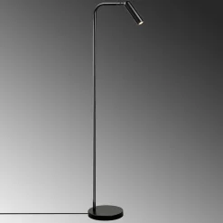 Uğur Stehleuchte | METALLGEHÄUSE | Schwarz
