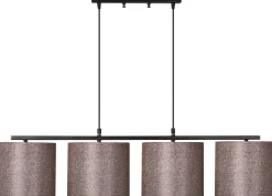 Valiz Kronleuchter | METALLGEHÄUSE | Schwarz, Braun