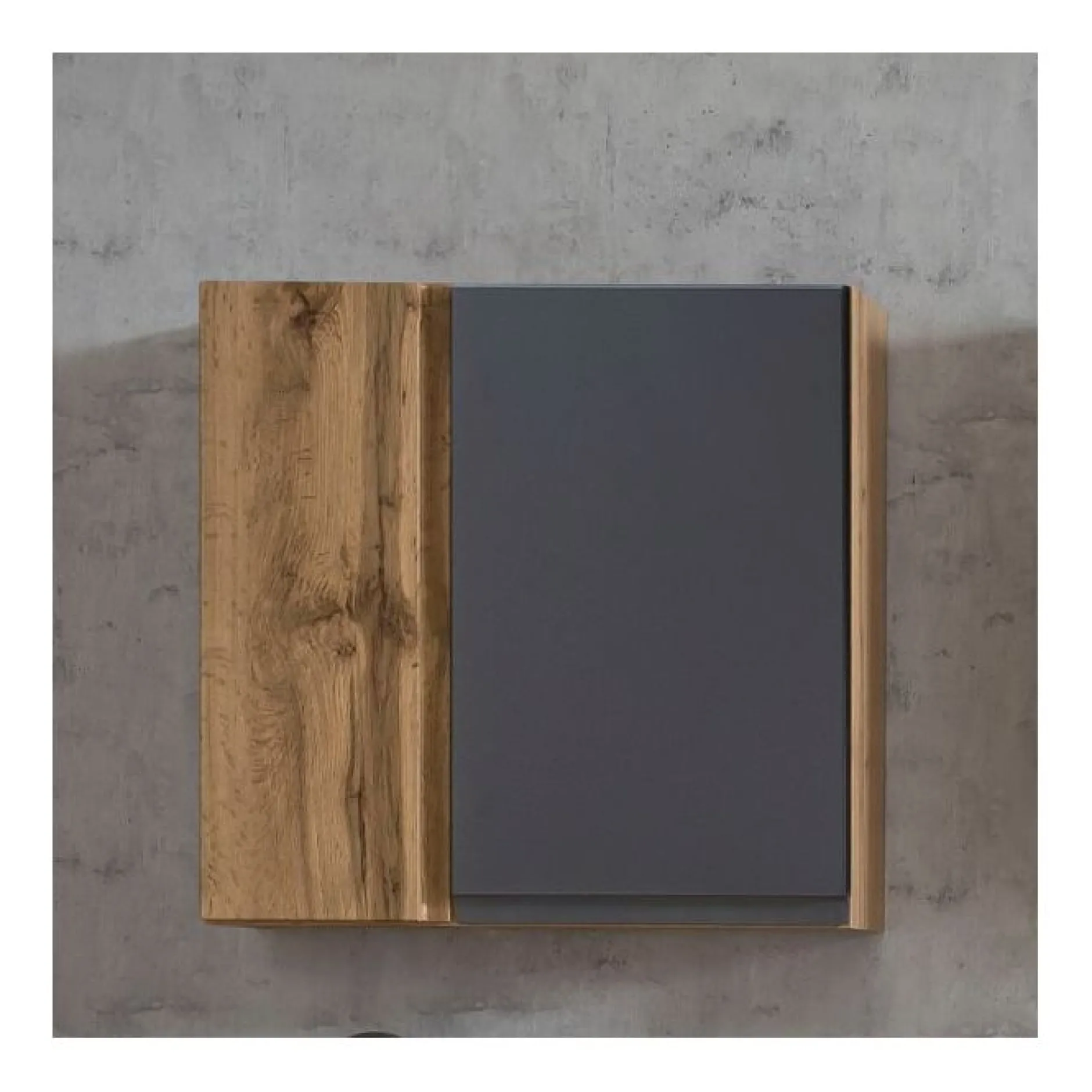 Varese Hängeschrank | 65 x 20 x 64 cm | Graphitgrau