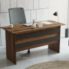 Vario A Schreibtisch | 100 % MELAMIN | Walnuss, Anthrazit