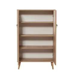 Vella Mehrzweckschrank | 100% Melamin | Eiche Sonoma