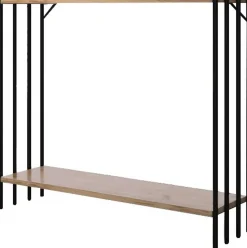 Verona Sideboard | MELAMIN - METALL | Schwarz Atlantic Pine