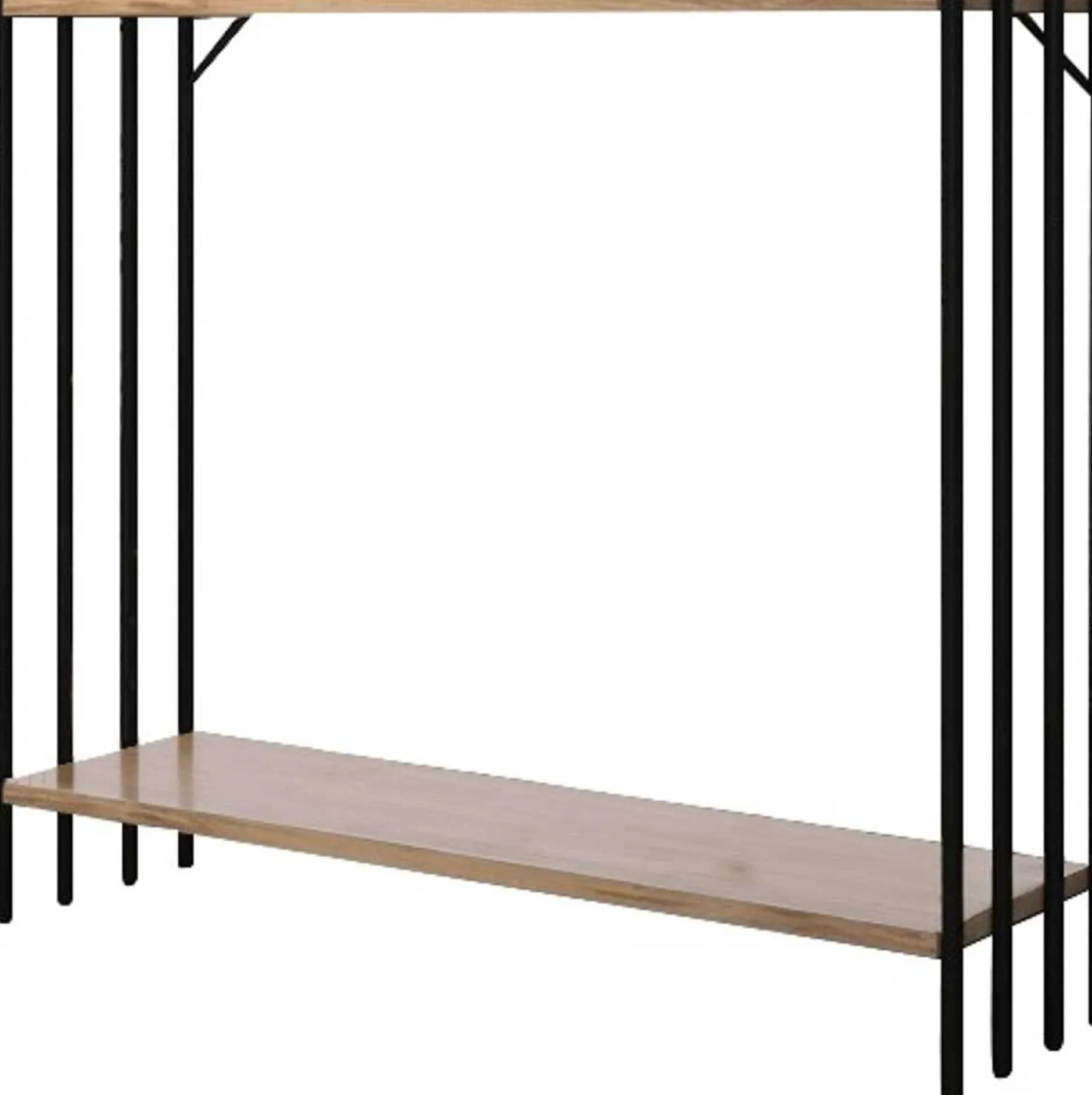 Verona Sideboard | MELAMIN - METALL | Schwarz Atlantic Pine
