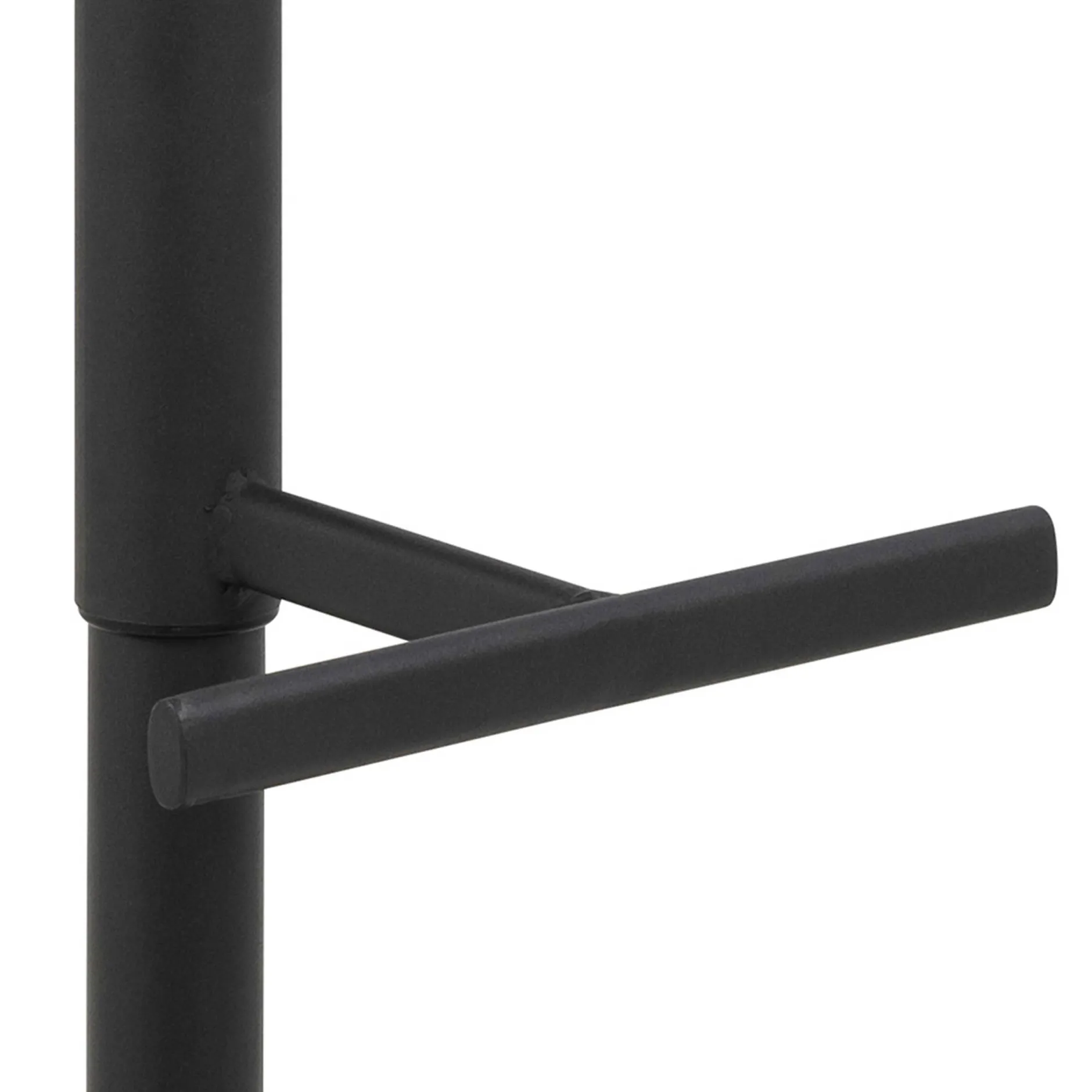 Verstellbarer Barhocker Adèle 65-86cm - anthrazit/schwarz