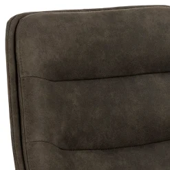 Verstellbarer Barhocker Adèle 65-86cm - anthrazit/schwarz