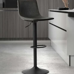 Verstellbarer Barhocker Fontana - anthrazit