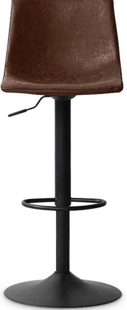 Verstellbarer Barhocker Fontana - braun