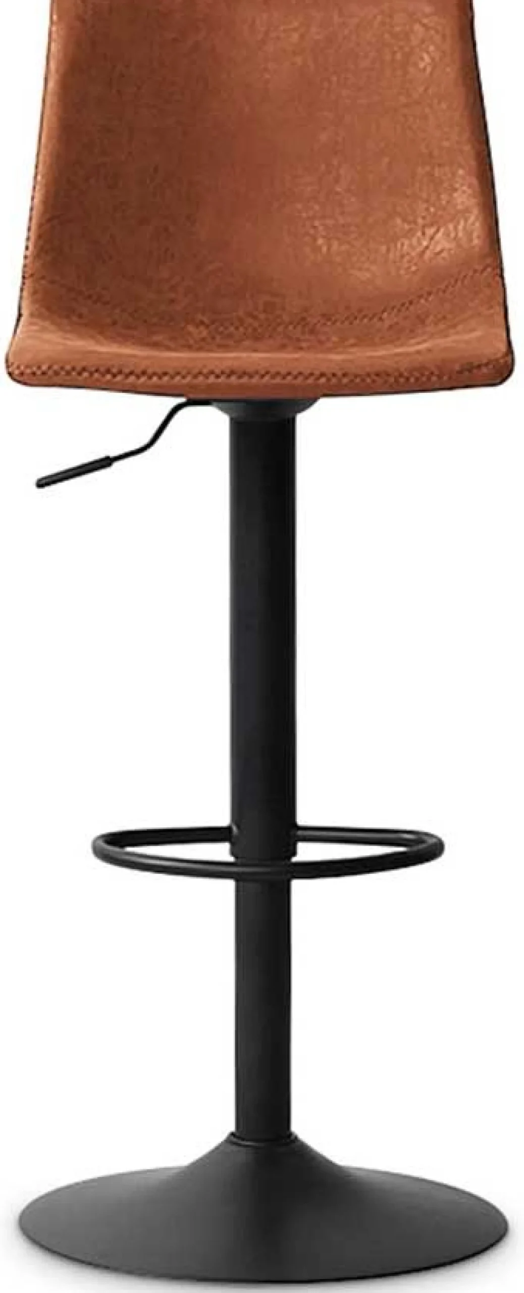 Verstellbarer Barhocker Fontana - cognac