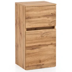 VikasBadezimmer : Hängeschränke, Spiegelschrank, Waschtischunterschrank, Säulenschrank - Eichendekor