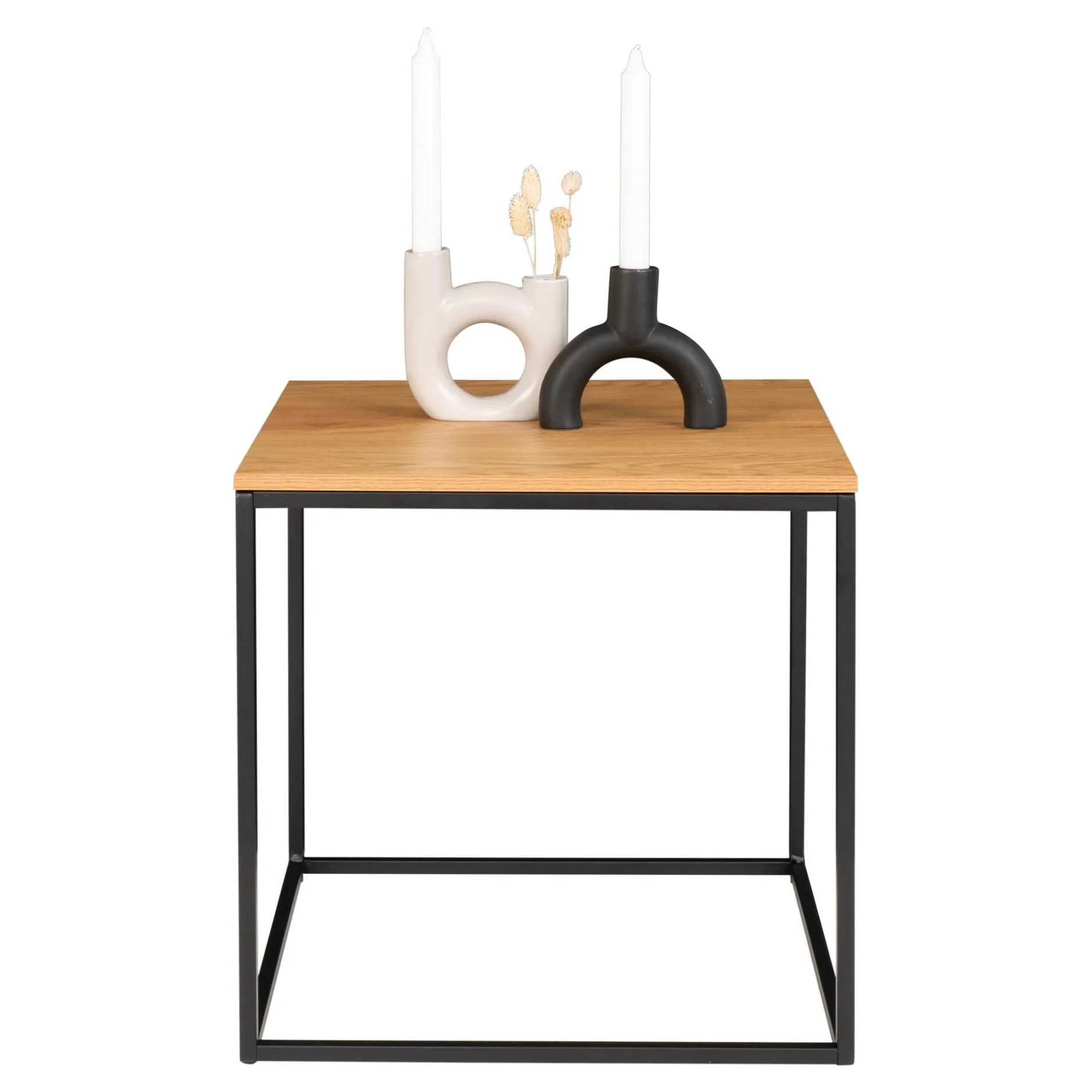 Vita Beistelltisch Eiche Natur - 45x45x45 cm