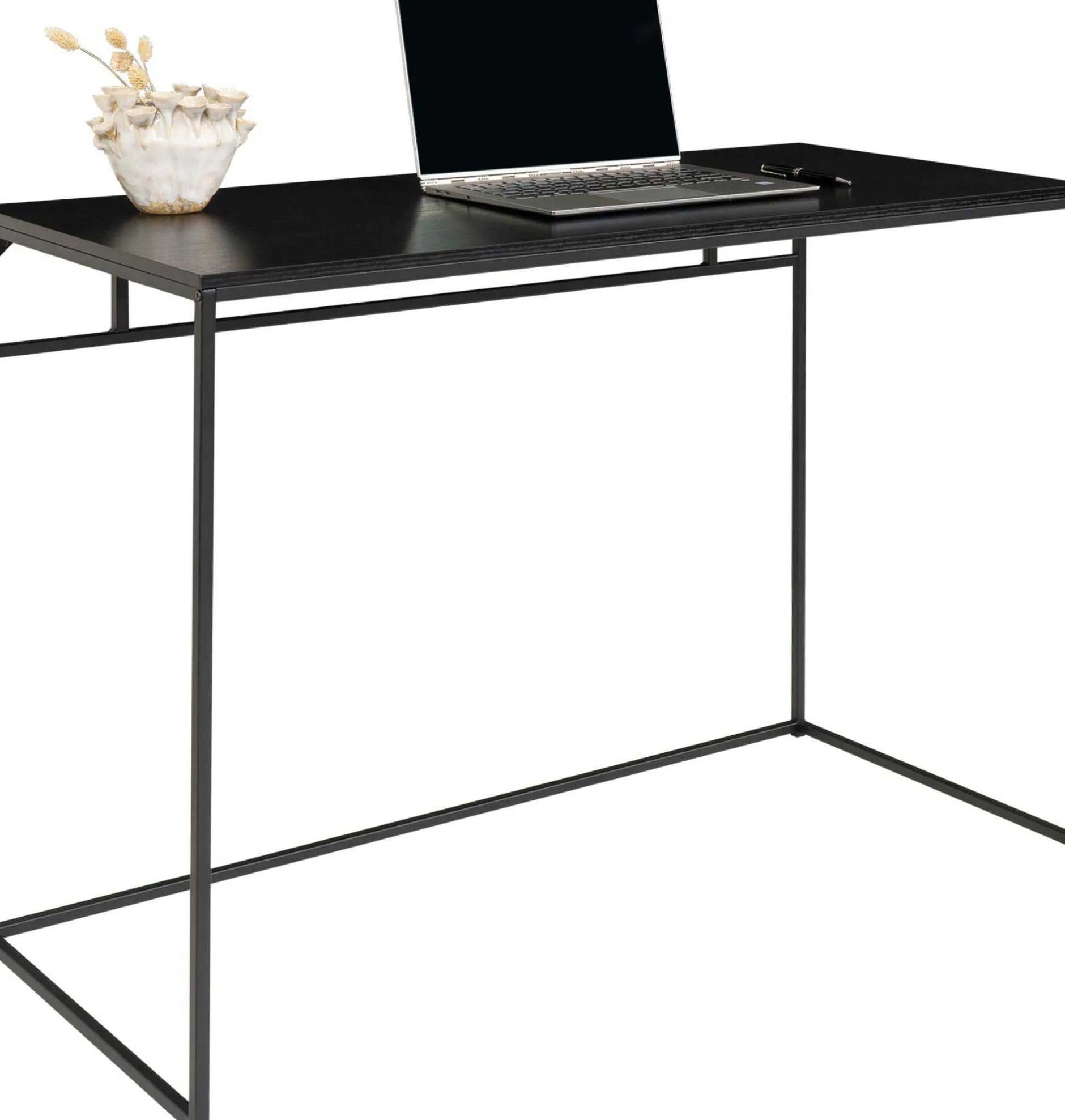 Vita Desk - Schwarz | Modern Desk | 100x45x75 cm