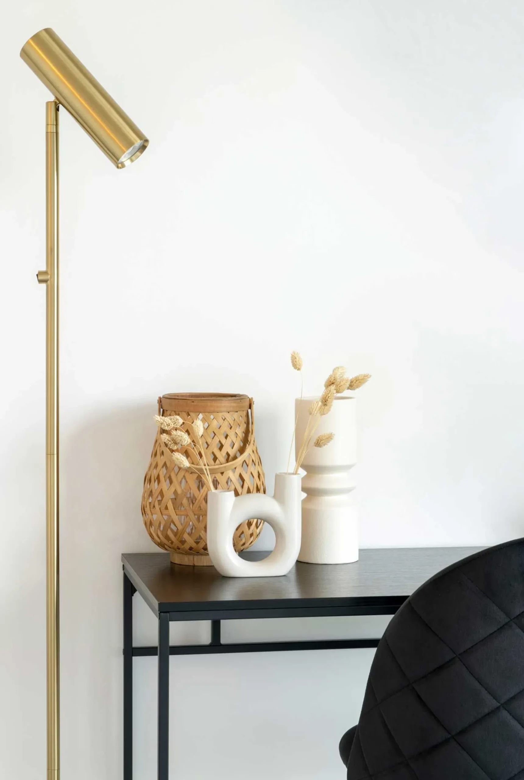 Vita Desk - Schwarz | Modern Desk | 100x45x75 cm
