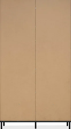 Vitrine Carillon 100cm mit zwei Türen und Schublade - navy blue
