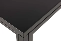 Vitrine Nebas 80cm, 2 Türen und 1 Fachboden - schwarz