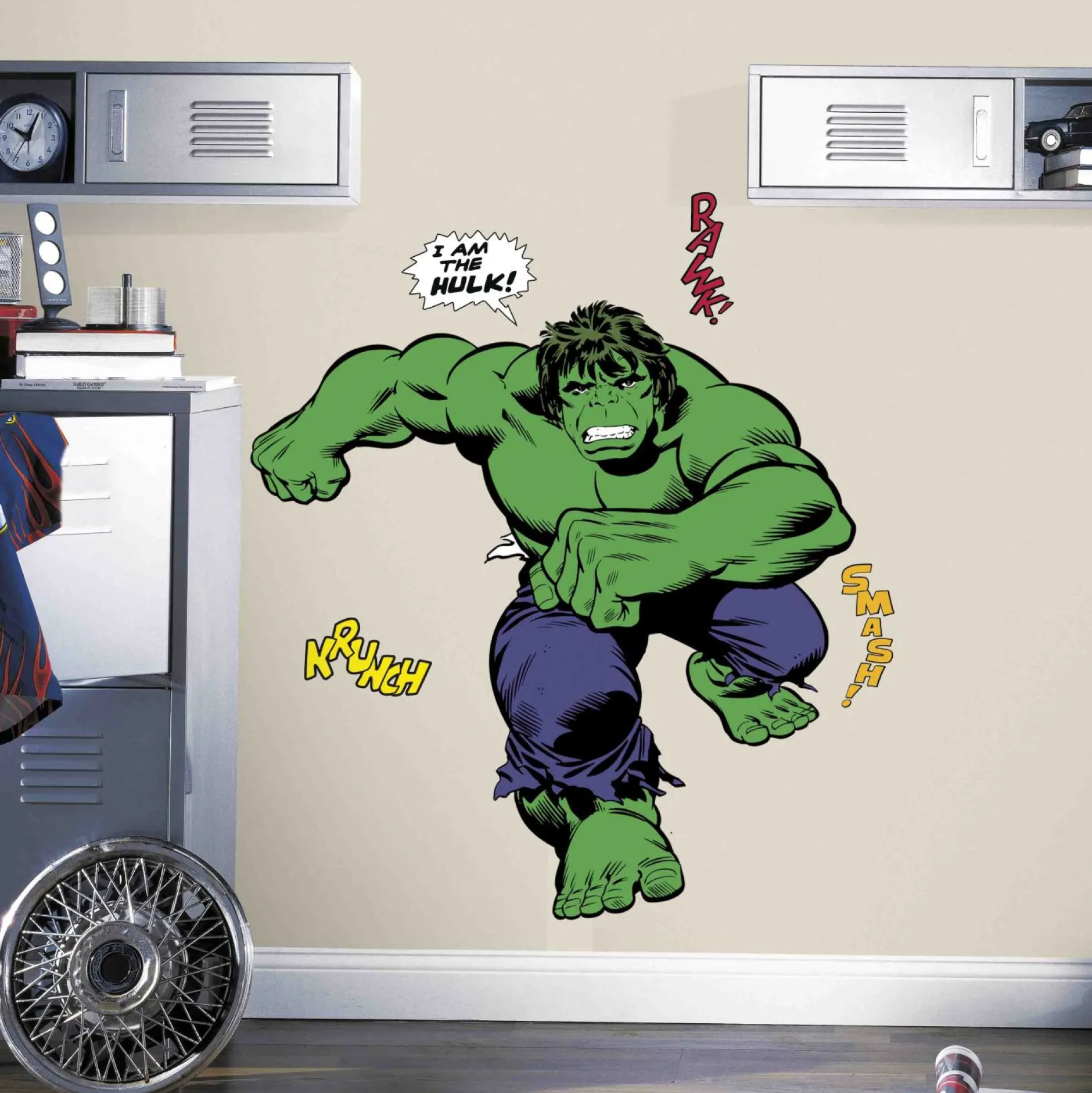 Wandaufkleber Classic Hulk