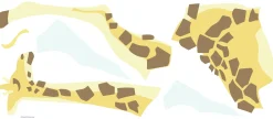 Wandaufkleber Giraffe