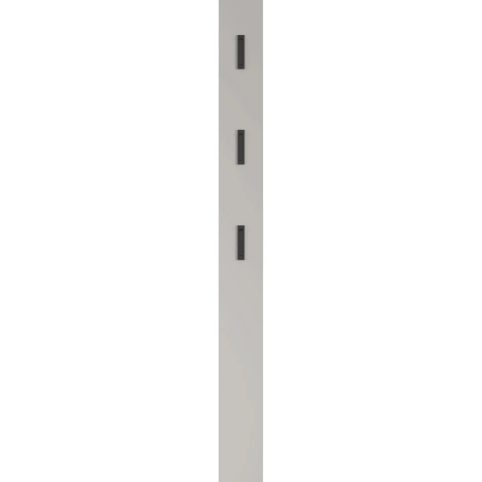 Wandgarderobe Jonas mit drei Haken - kaschmirbeige