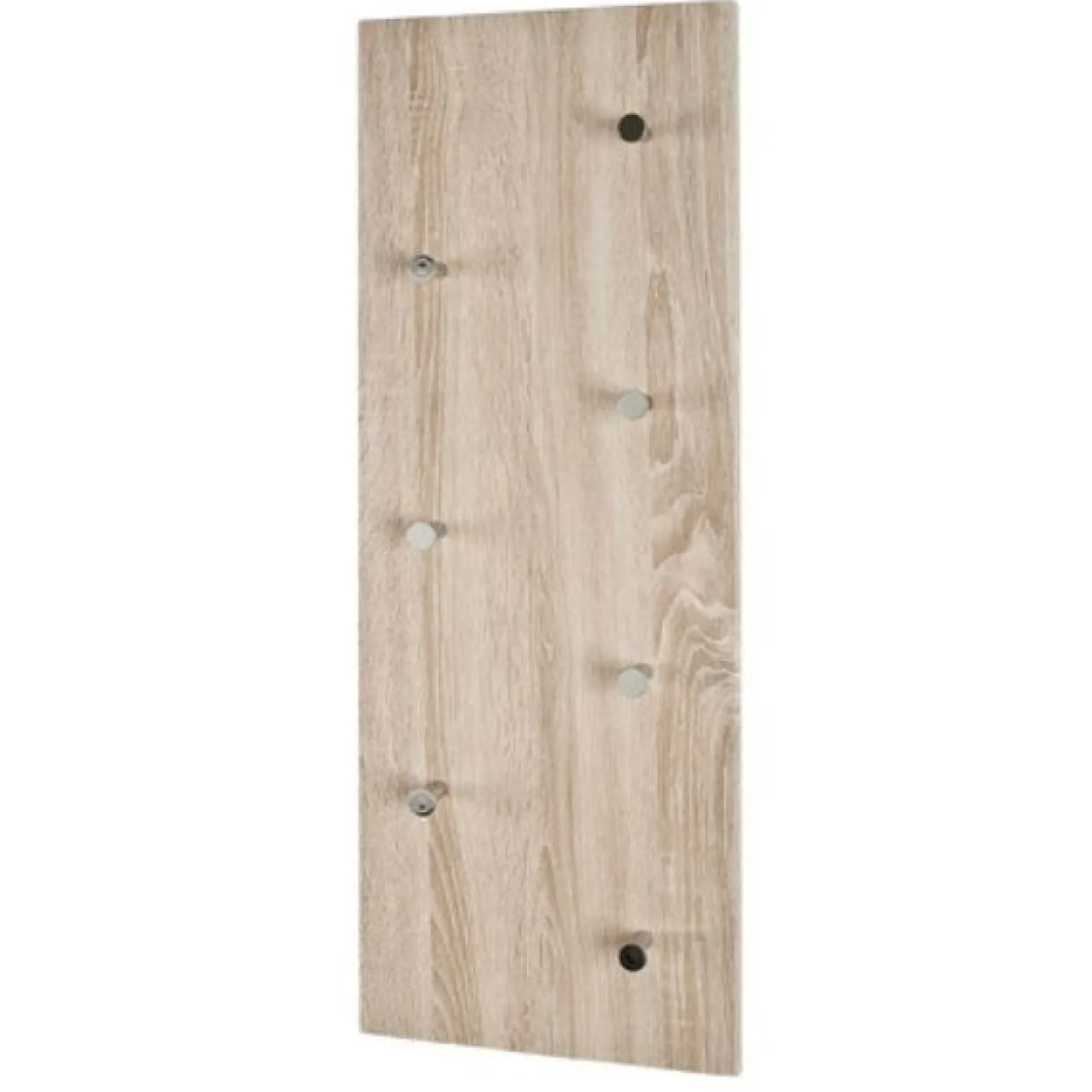 Wandgarderobe mit Chromknöpfen | Oak Design