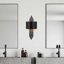 620 Wandleuchte | METALLGEHÄUSE | Schwarz