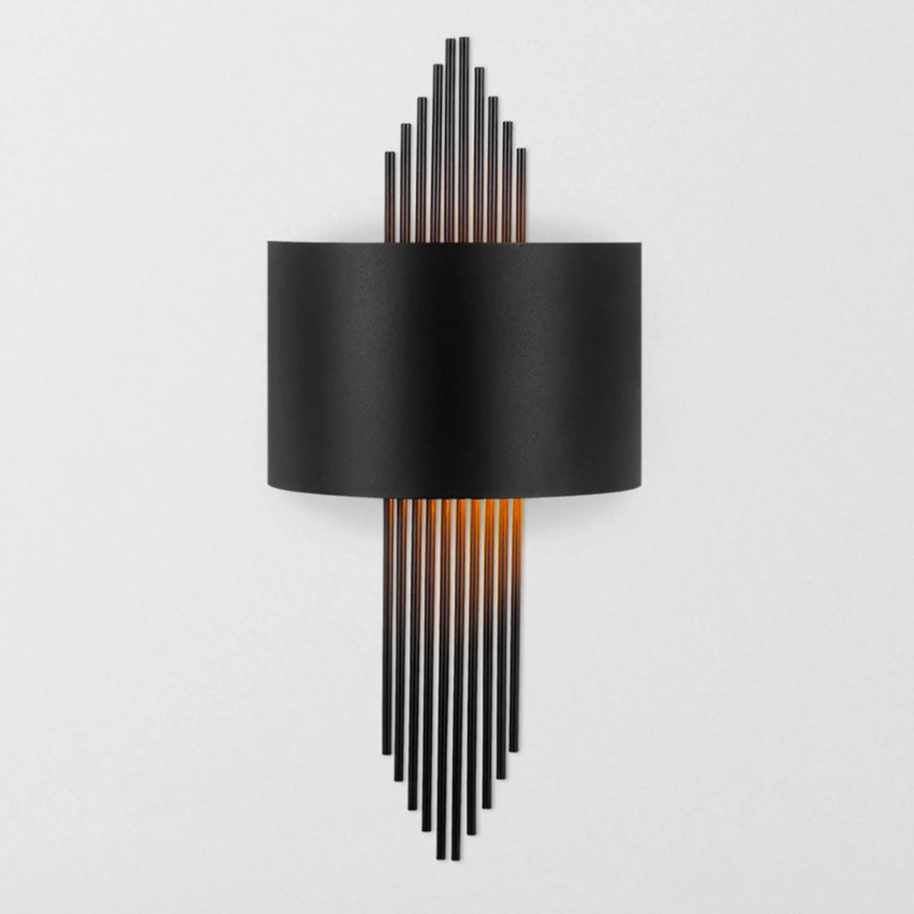 620 Wandleuchte | METALLGEHÄUSE | Schwarz