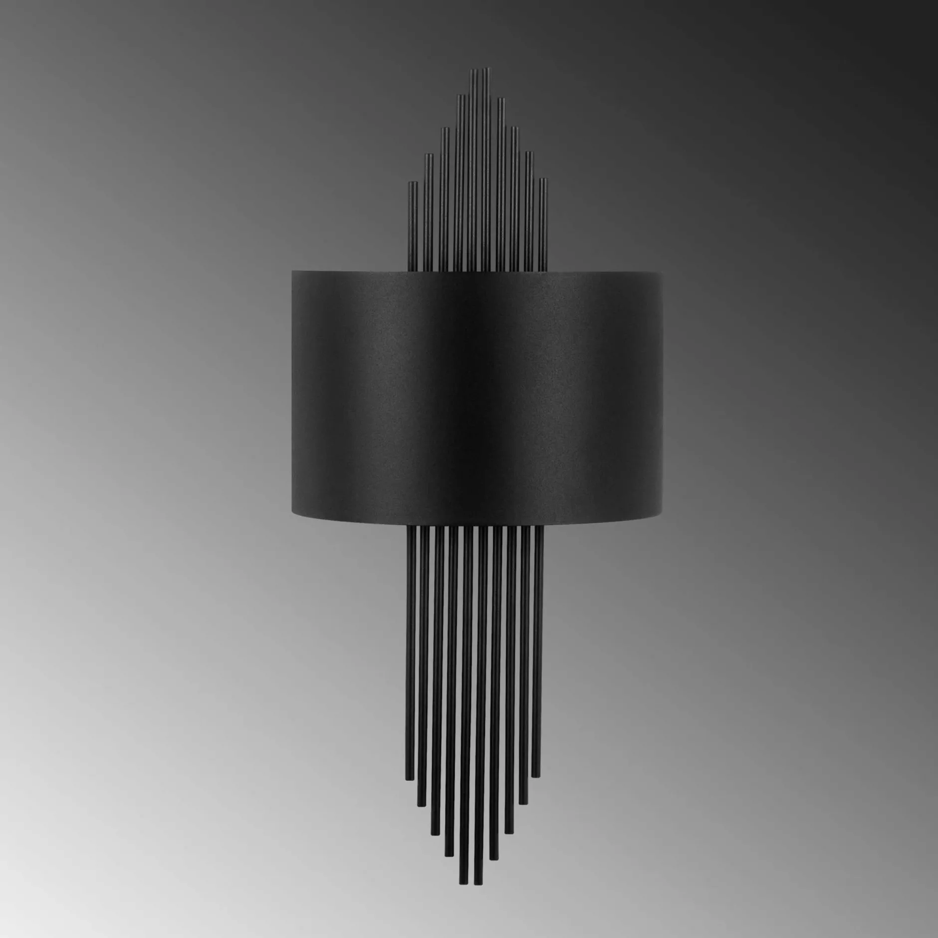 620 Wandleuchte | METALLGEHÄUSE | Schwarz