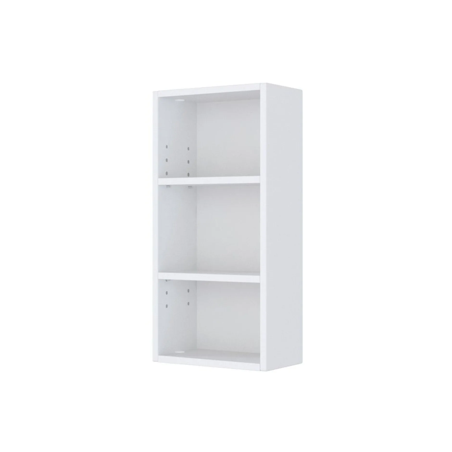 Wandregal Dasa 30cm mit 2 Fachböden - weiß