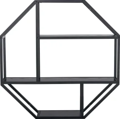Wandregal Dover - schwarz