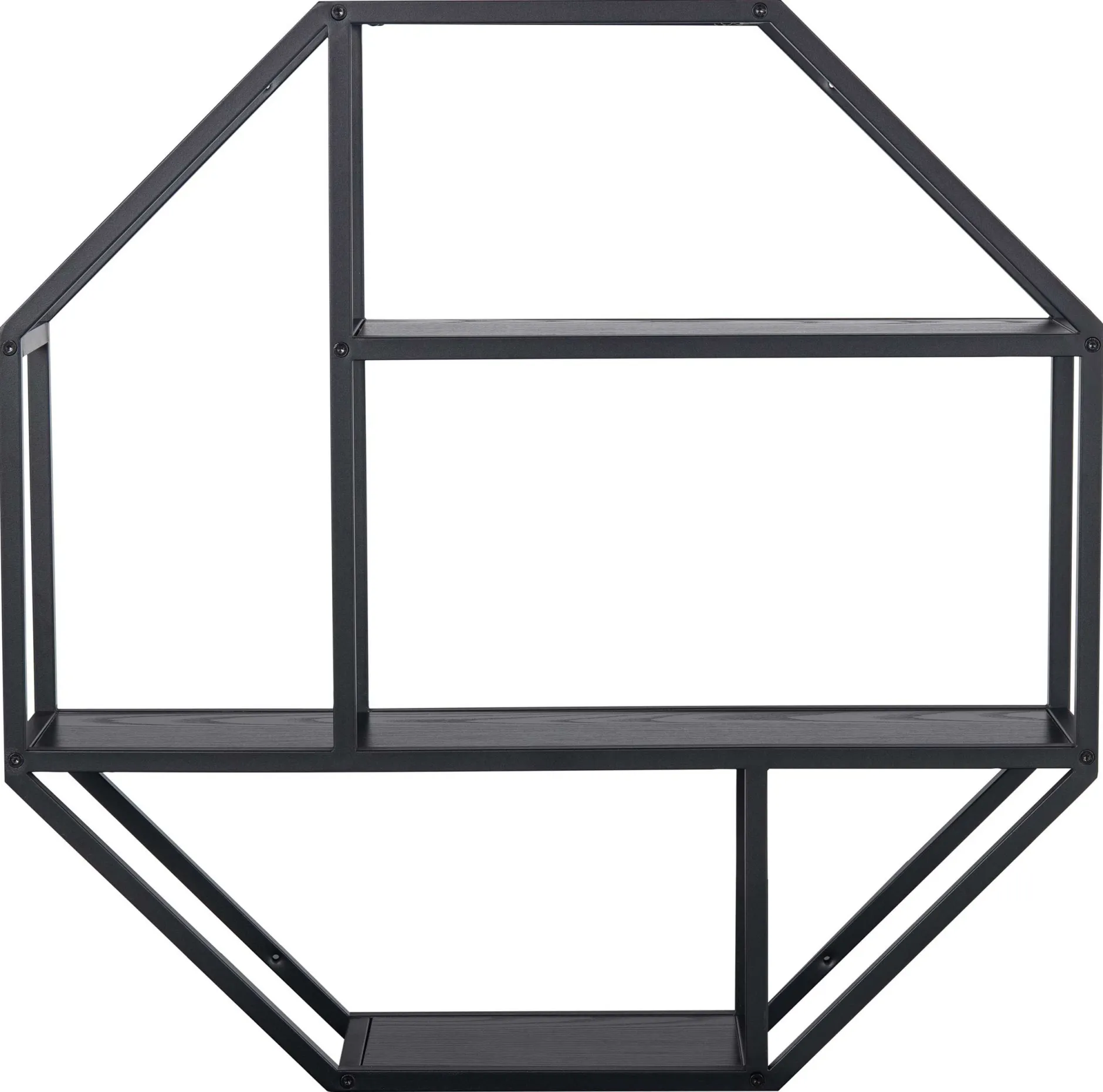 Wandregal Dover - schwarz