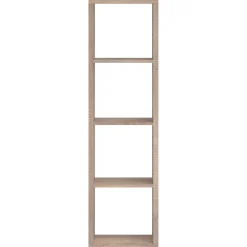 Wandregal Style | 41 x 38 x 147 cm | Braun