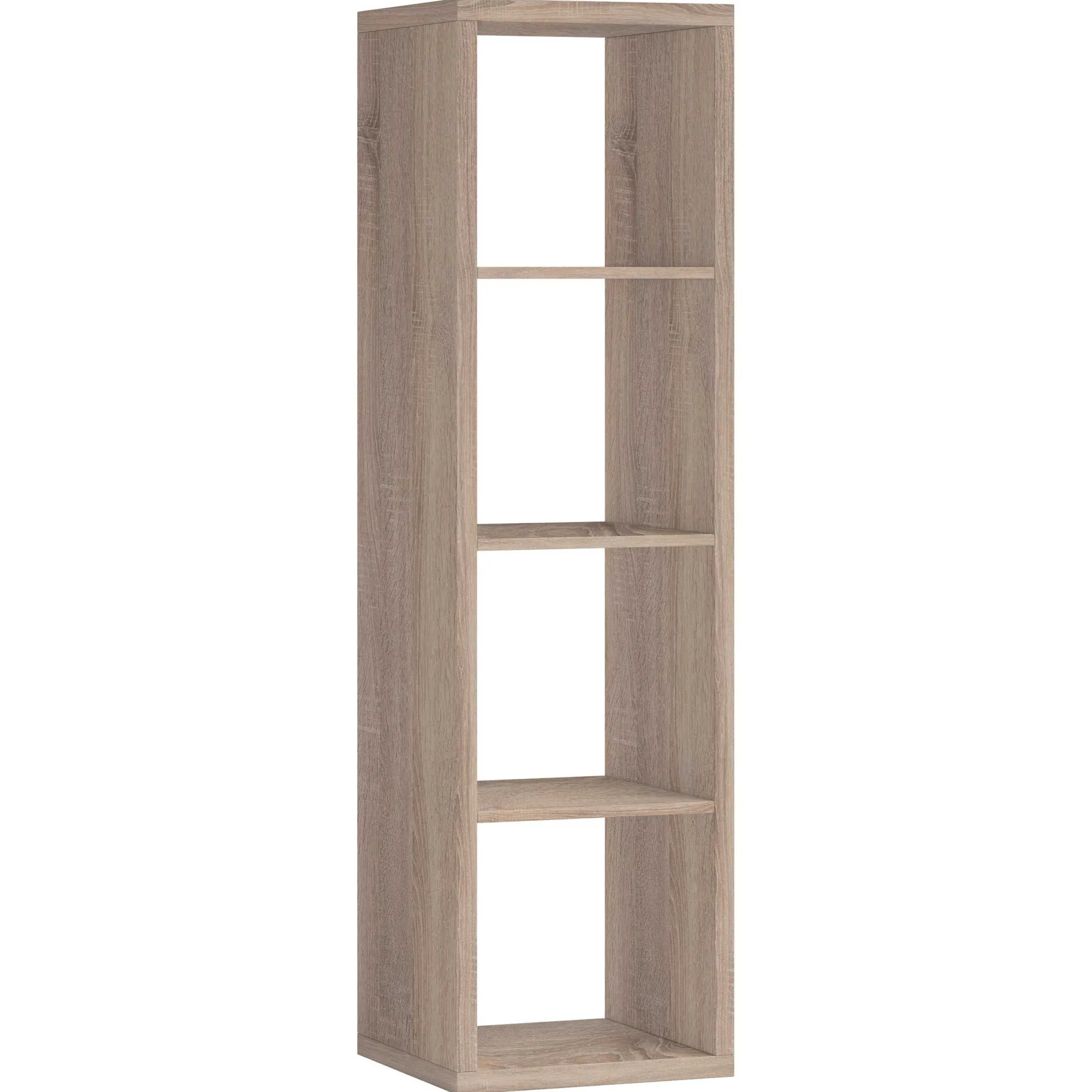Wandregal Style | 41 x 38 x 147 cm | Braun