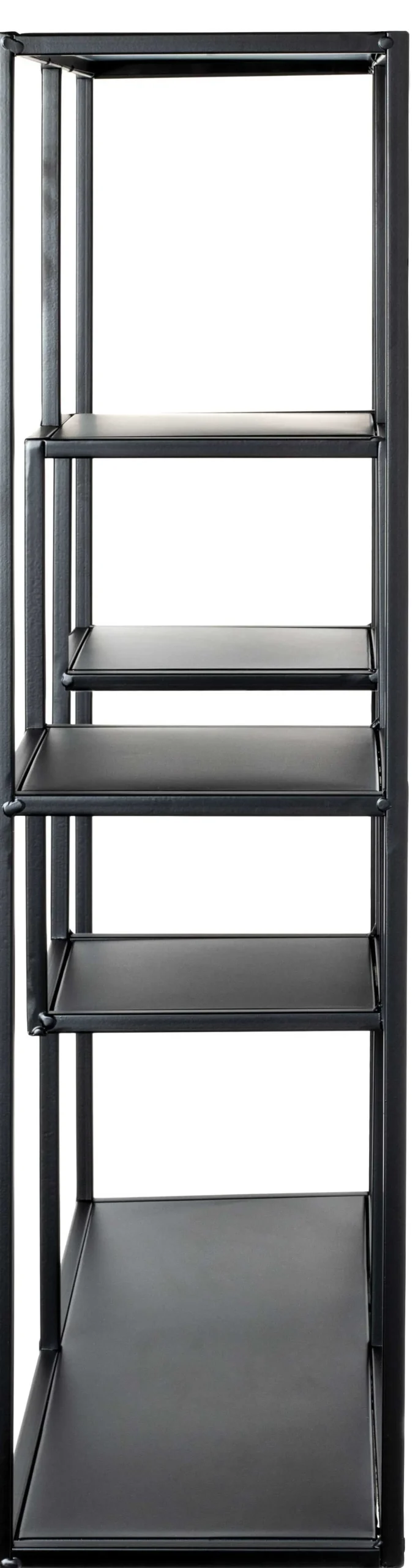 Wandregal | 60 x 18 x 70 cm | Schwarz