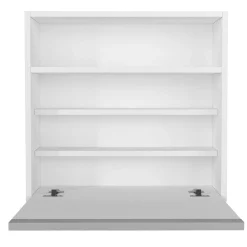 Wandschreibtisch Viola - 64x19x60cm - mit Ablagefläche - weiß