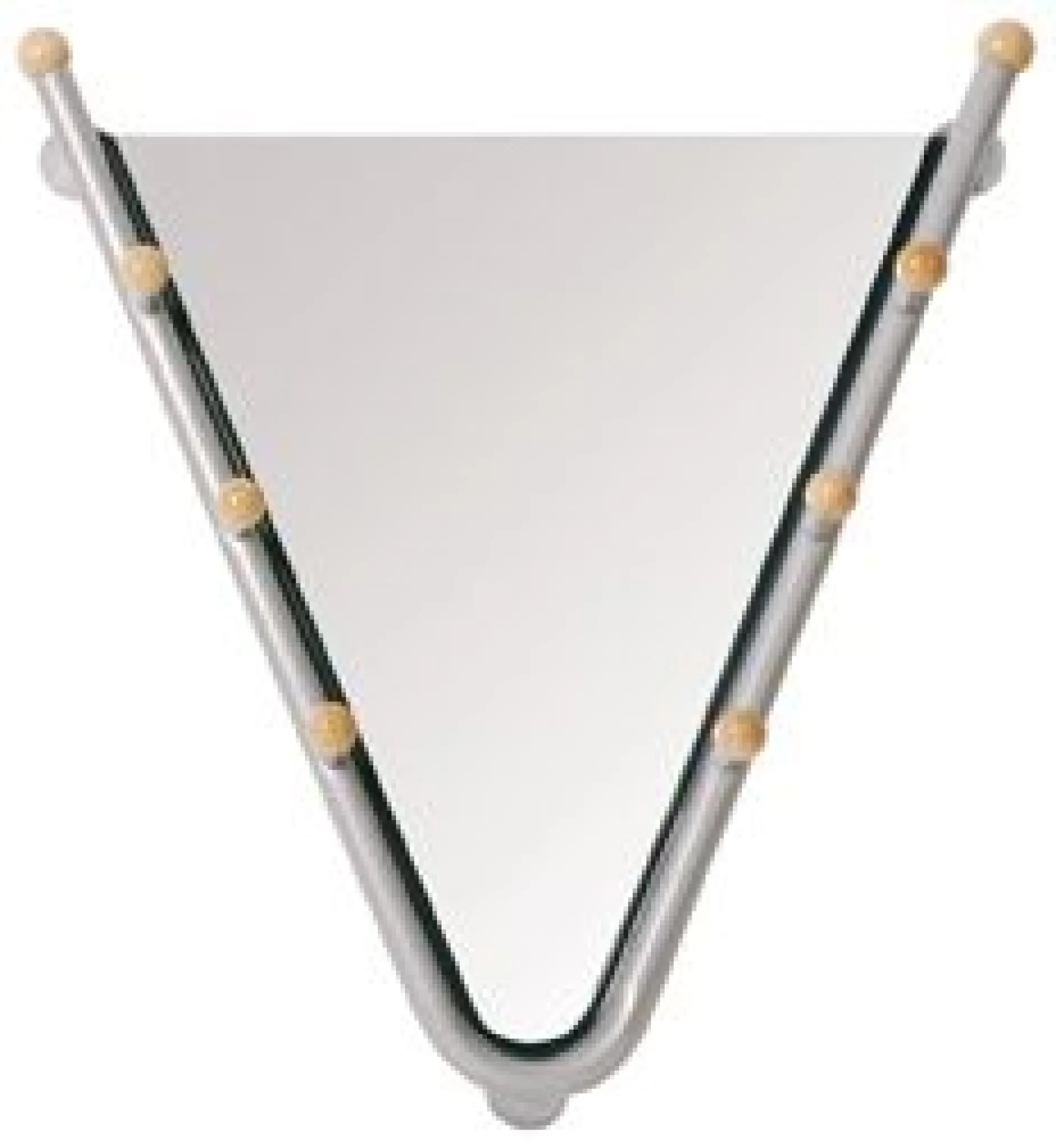 Wandspiegel mit Haken | Belastbarkeit von 5 kg pro Haken