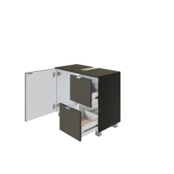 Waschbeckenschrank Bodhi 70cm - graphit