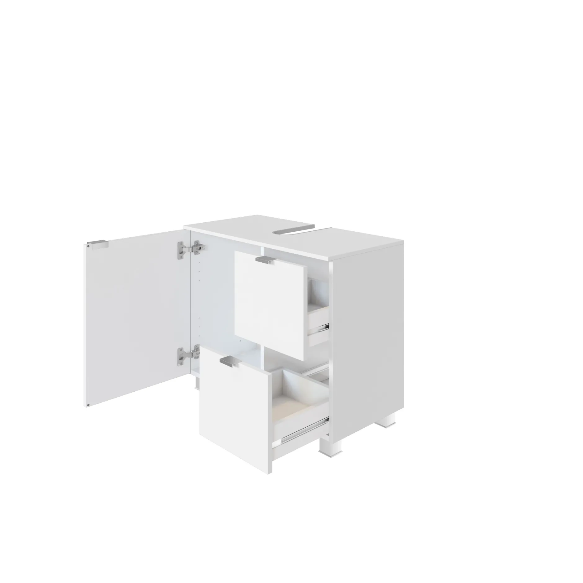 Waschbeckenschrank Bodhi 70cm - weiß