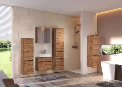 Waschbeckenschrank Brama 60cm 1 Schublade - Eiche wotan