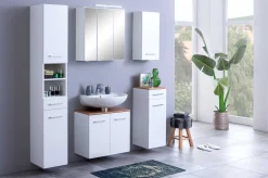 Waschbeckenschrank Pares 60cm 2 Schubladen - weiß