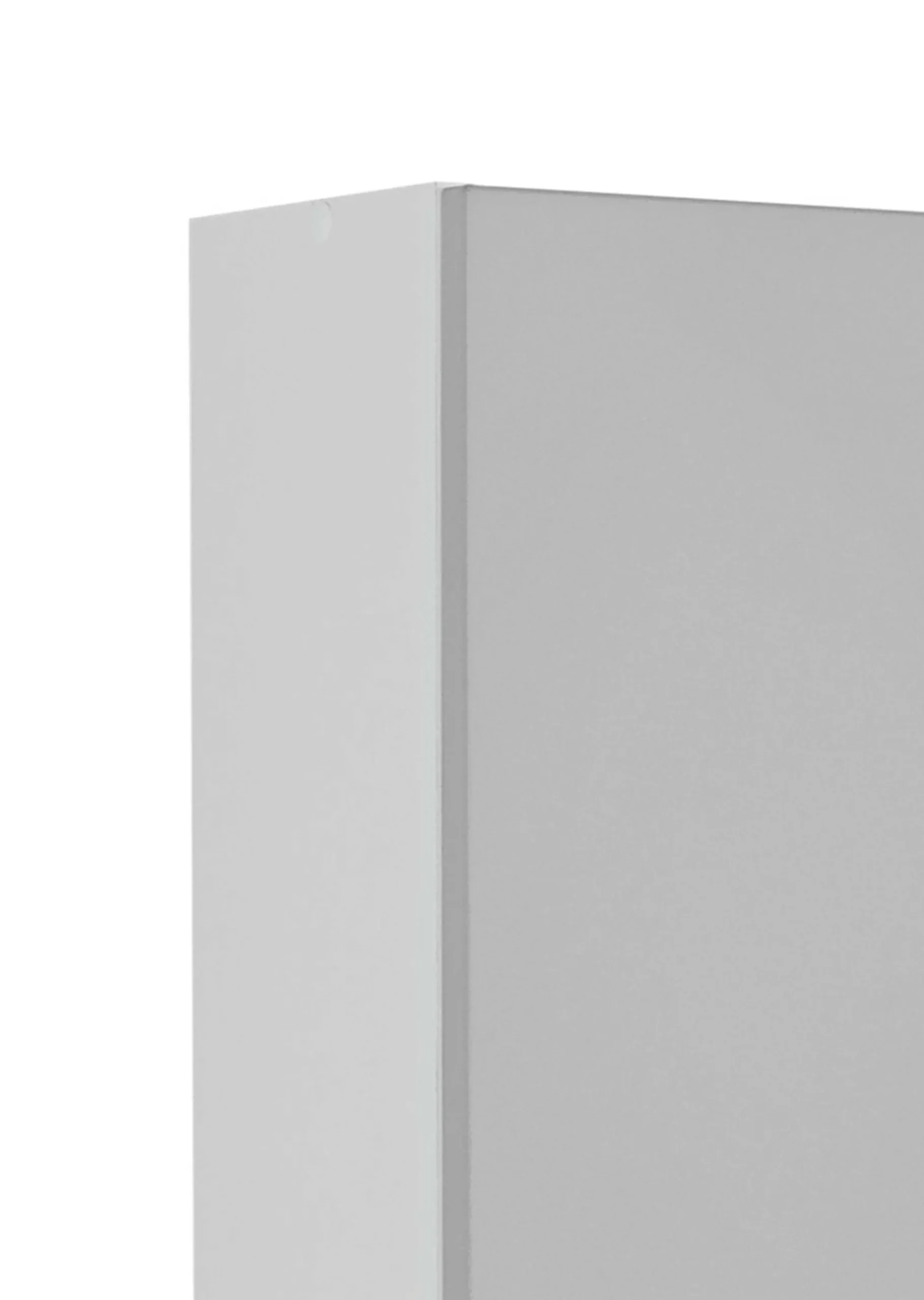 Waschbeckenschrank Ricca 60cm 2 Türen - weiß/hellgrau